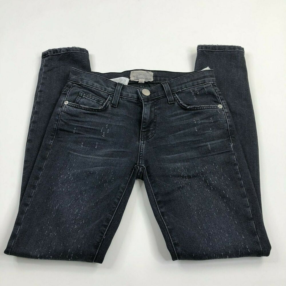 Current Elliott The Stiletto Skinny Denim Jeans Mid Size 24 (Fit 26W 27L)